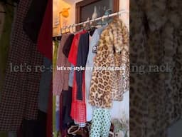 Let’s re-style my CLOTHING RACK ❤️⭐️🌀| #thrifted #outfitideas #outfit #alternative #alt #clothing