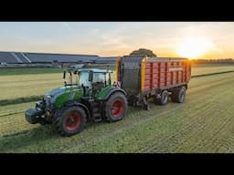 From start to finish | Grass silage @ Dutch family dairy farm | Fendt 620, 724 S4, 728 Gen7