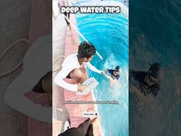 How to Swim effortlessly in Deep Water 🏊🏻 #swimming #swimmingtips #swim #howtoswim
