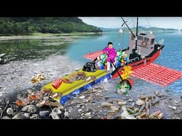 River Cleaning Boat Machine Desi Jugad Hindi Kahaniya Bedtime Stories Moral Stories Hindi Stories