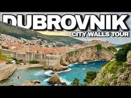 Walking The World's Most Beautiful City Walls | Dubrovnik Old Town