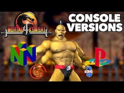 Playing Mortal Kombat 4 on Playstation 1, Nintendo 64 & Sega Dreamcast