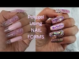 POLYGEL USING NAIL FORMS