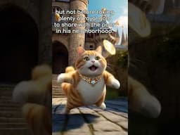 The chubby hero cat 😼☕✨