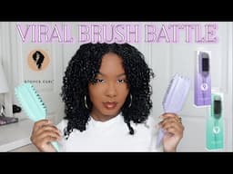 Let's Try The Viral Bounce Curl Brushes | Definition or Volume | Which Is Better?