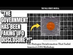 BOMBSHELL! Did the Wallstreet Journal just prove that Alien Disclosure is a Government coverup?!