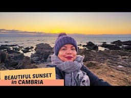 RELAXING SUNSET IN CAMBRIA - CALIFORNIA