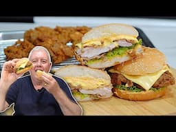 The Ultimate Zinger Cheese Burger: Double-Dipped & Fried