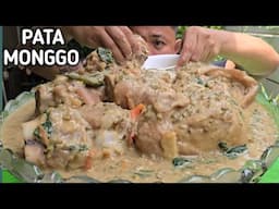 PATA MONGGO | OUTDOOR COOKING | MUKBANG PHILIPPINES