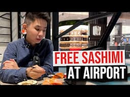 How to Get Free Cocktails, Food and Massage At Changi Airport T2!