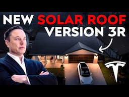 NEW V3R Tesla Solar Roof Revealed | MASSIVELY BETTER!