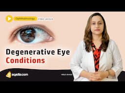 👁️ Degenerative Eye Conditions Explained | Conjunctival Disorders Ophthalmology | V-Learning
