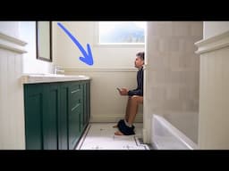 My Wife Made Me Do This To Our Bathroom // Bathroom Reno Update