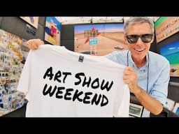 A Day in the Life of an Art Fest Artist