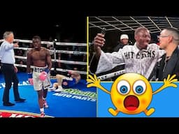 BREAKING 🥊 NEWS: RICHARDSON HITCHINS DESTROYS & KO’S KAMBOSOS IN 8 RD ! TEOFIMO GETS IN RING FACEOFF