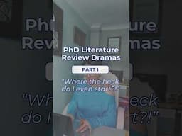Struggling to start your PhD literature review? Begin here