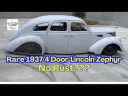 Incredible Barn Find: 1937 Lincoln Zephyr Lives Again!