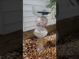 Goodwill Glassware for Amazing Backyard Diys #thriftedhome #goodwillfinds #diyprojects