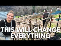 NEW BUILD On Our Off-Grid Farm | This Will Change EVERYTHING !