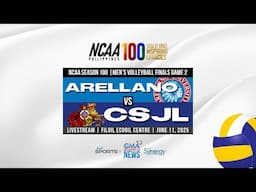 Letran vs. Arellano (Men's Volleyball Finals Game 2) | NCAA Season 100
