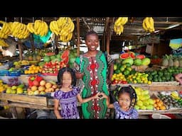 What $10 Gets Inside Uganda's ORGANIC Markets 🇺🇬 Cooking Traditional Village Foods | Matoke, Kawunga