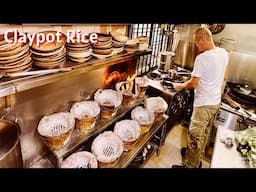 🥢 Old-school flavors, charcoal-fired magic—Ah Ching’s claypot mastery!  Singapore Hawker Food