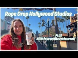 Early Entry at Disney's Hollywood Studios & BEST sit down restaurant!