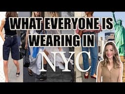 What Everyone is Wearing in NYC + NYC VLOG!