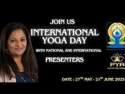 Yoga Day Festival 2025 | Day 6: The Therapeutic Way of Yoga with Ms. Kanchan Jahagirdar #yogaday