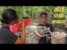Jamaica Land Crab Season 2025 || Unusual Crab Hunting Catch, Clean Ñ Cook