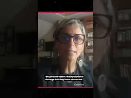 Francesca Albanese: “I despise and resent the reputational damage they caused me”