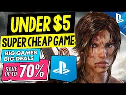 Tons of GREAT PSN Game Deals UNDER $5! PSN Big Games Big Deals Sale SUPER CHEAP PS4/PS5 Games to Buy