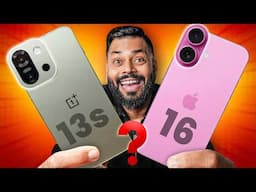 OnePlus 13s vs iPhone 16 Comparison 🔥 हा Phone टाळा...