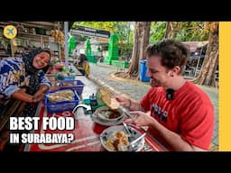 Eating delicious food in Surabaya until I cry.