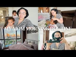 My Mom Morning Routine | 7am Wake Up With 2 Kids