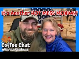 HOT MESS MONDAY! tiny house, family compound, DIY VLOG, building a homestead,