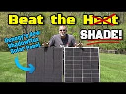 Renogy's NEW Shade-Tolerant ShadowFlux  N-Type Solar Panel - How Well DOES It Work?!