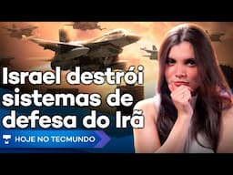 Israel destrói defesa do Irã; Tráfico usa drones em Guarulhos; Meta vai barrar IA de nudes
