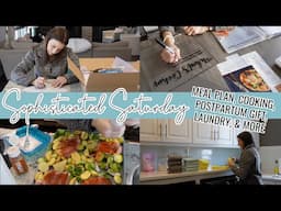 A WEEKEND DAY IN THE LIFE AT HOME // How I Spend My Saturday Cooking, Cleaning & Laundry