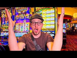 ARRIESGANDOME EN LAS MÁQUINAS QUE NUNCA JUEGO EN EL CASINO!!
