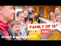 Family of 13 - McDonald’s, Wegmans & Unboxing!