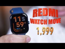 This Smartwatch Looks Like an Apple Watch but Costs Only ₹1,999! -  Redmi Watch Move Review