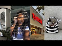 𝒗𝒍𝒐𝒈🌥️ | final sephora haul, dilly dallyin in tj maxx, grocery shopping, & the fluffiest bedding!
