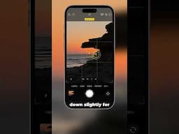 4 iPhone Sunset Photo Tips ☀️📱 #sunset #iphonephotography #shorts