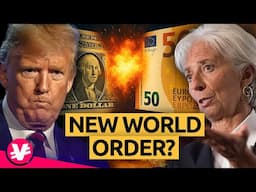 The EURO threatens to replace the DOLLAR as the GLOBAL currency | @visualeconomiken