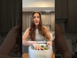 Make kale taste good #kale #cookingtips #cookinghacks