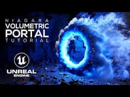 Niagara Fluids Smoke Portal VFX Tutorial in Unreal Engine 5 | Real-Time Simulation | RedefineFX