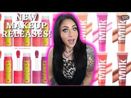 NEW MAKEUP RELEASES - ELF IS KILLING IT!! LANCOME - NYX - COLOURPOP - GLAMINATRIX & MORE!