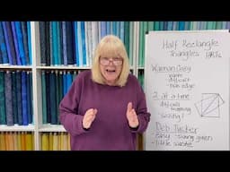Compare The Methods To Make Half Rectangle Triangles (HRTs)| Episode 147
