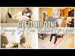 TACKLE YOUR MESS + Busy Mom Get it all Done with Me: Cleaning, Self Care Mom Routine & Life Update!